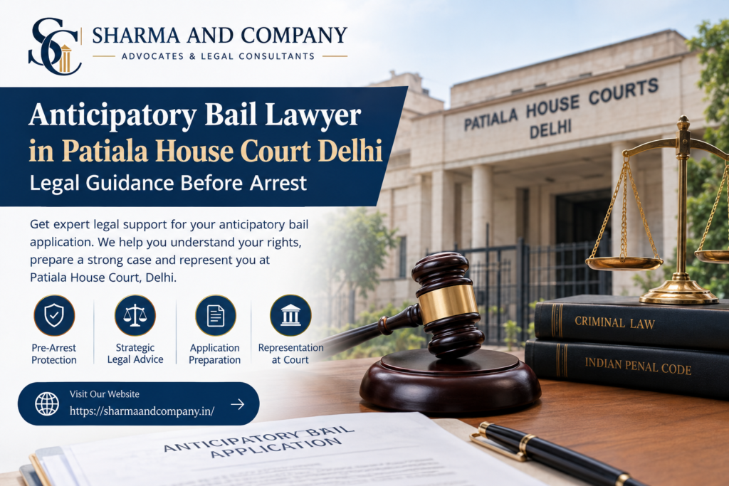 Anticipatory Bail Lawyer in Patiala House Court Delhi: Legal Guidance Before Arrest